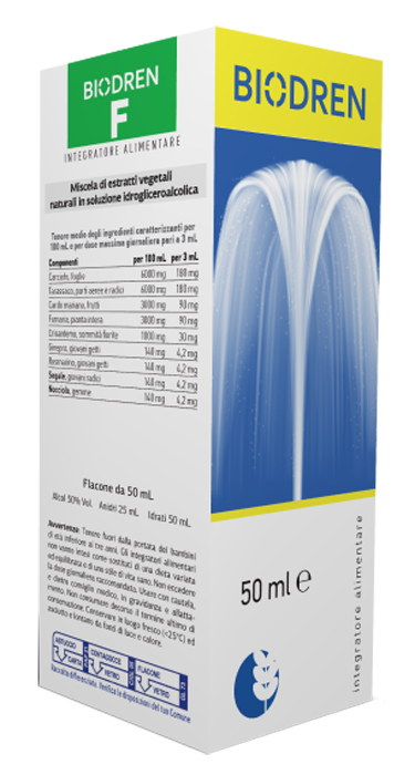 BIODREN F 50 ML SOLUZIONE IDROALCOLICA - Farmacia Puddu Baire S.r.l.