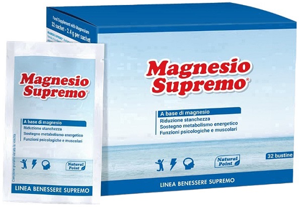 MAGNESIO SUPREMO 32 BUSTINE - Farmacia Puddu Baire S.r.l.