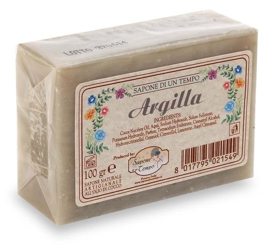 SAPONE NATURALE ARGILLA 100 G - Farmacia Puddu Baire S.r.l.