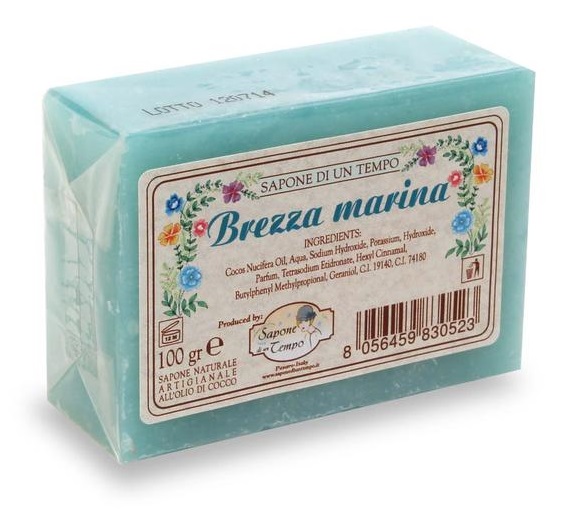 SAPONE NATURALE BREZZA MARINA 100 G - Farmacia Puddu Baire S.r.l.