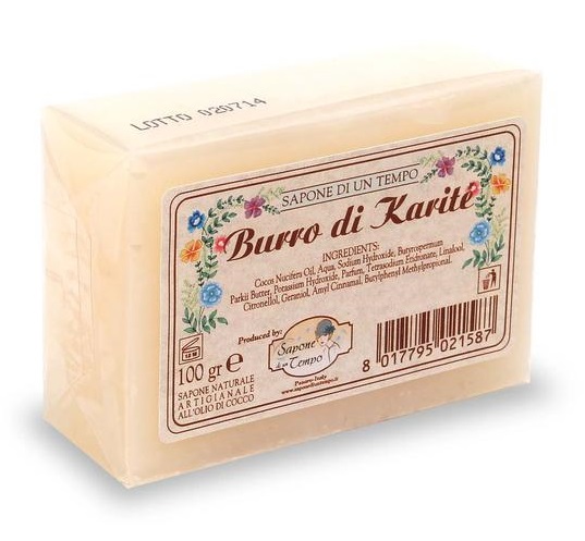 SAPONE NATURALE BURRO KARITE 100 G - Farmacia Puddu Baire S.r.l.