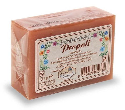 SAPONE NATURALE PROPOLI 100 G - Farmacia Puddu Baire S.r.l.