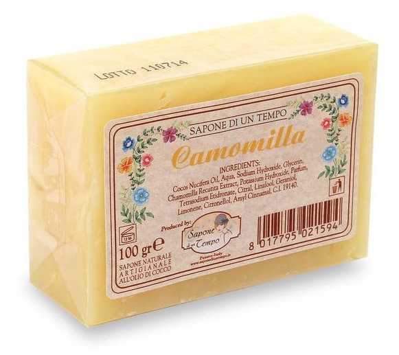SAPONE NATURALE CAMOMILLA 100 G - Farmacia Puddu Baire S.r.l.