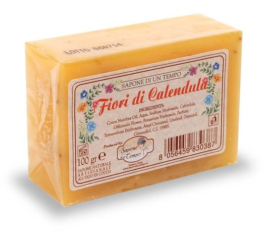 SAPONE NATURALE CALENDULA 100 G - Farmacia Puddu Baire S.r.l.
