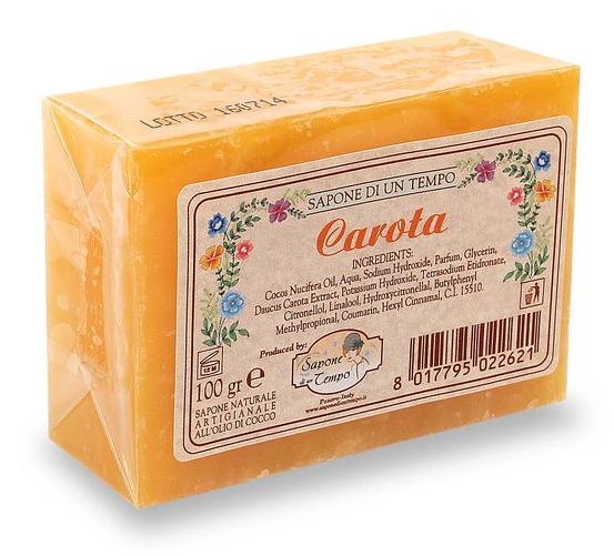 SAPONE NATURALE CAROTA 100 G - Farmacia Puddu Baire S.r.l.