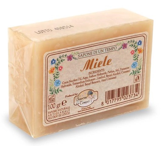 SAPONE NATURALE MIELE 100 G - Farmacia Puddu Baire S.r.l.