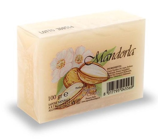 SAPONE NATURALE MANDORLA 100 G - Farmacia Puddu Baire S.r.l.
