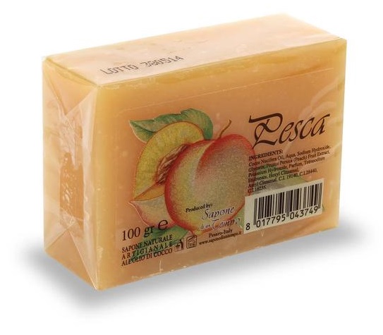 SAPONE NATURALE PESCA 100 G - Farmacia Puddu Baire S.r.l.