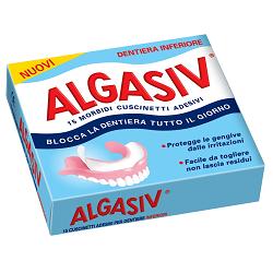 ALGASIV ADESIVO PER PROTESI DENTARIA INFERIORE 15 PEZZI - Farmacia Puddu Baire S.r.l.