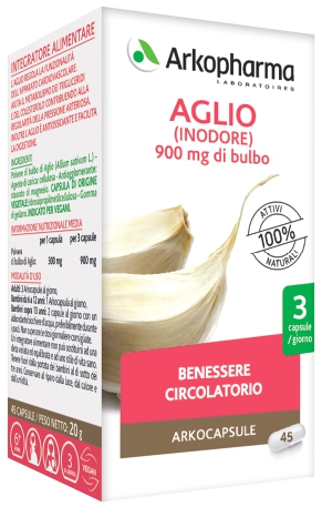 ARKO CAPSULE AGLIO 45 CAPSULE - Farmacia Puddu Baire S.r.l.