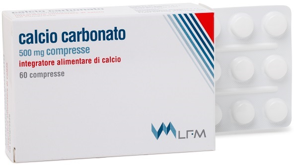 CALCIO CARBONATO 60 COMPRESSE - Farmacia Puddu Baire S.r.l.
