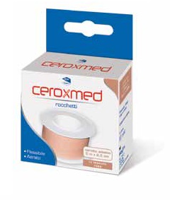 CEROTTO IN ROCCHETTO CEROXMED AERATO IN TESSUTO ROSA 500X2,50 CM 1 PEZZO - Farmacia Puddu Baire S.r.l.