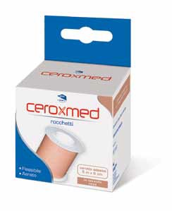 CEROTTO IN ROCCHETTO CEROXMED AERATO IN TESSUTO ROSA 500X5 CM 1 PEZZO - Farmacia Puddu Baire S.r.l.