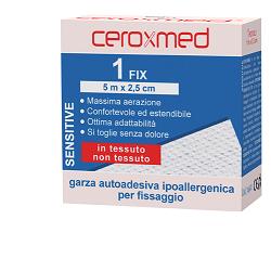 GARZA CEROXMED FIX 500X5 CM 1 PEZZO - Farmacia Puddu Baire S.r.l.