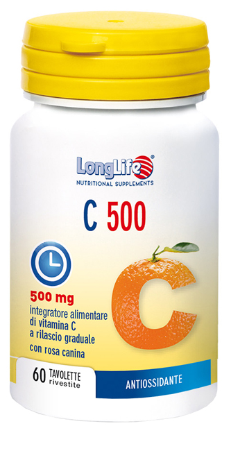 LONGLIFE C500 T/R 60 TAVOLETTE - Farmacia Puddu Baire S.r.l.