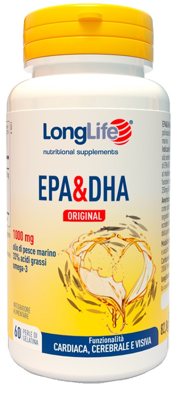 LONGLIFE EPA DHA 60 PERLE - Farmacia Puddu Baire S.r.l.