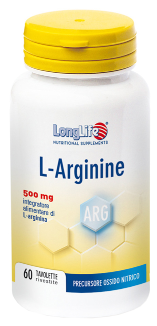 LONGLIFE LARGININE 60 TAVOLETTE - Farmacia Puddu Baire S.r.l.