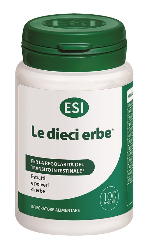 ESI LE DIECI ERBE 100 TAVOLETTE - Farmacia Puddu Baire S.r.l.