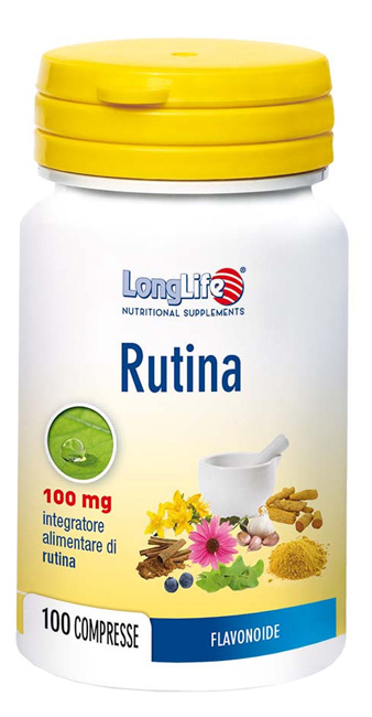 LONGLIFE RUTINA 100 MG 100 COMPRESSE - Farmacia Puddu Baire S.r.l.