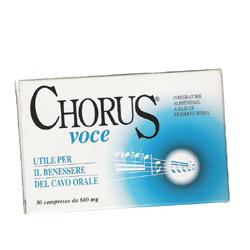 CHORUS VOCE 30 COMPRESSE - Farmacia Puddu Baire S.r.l.