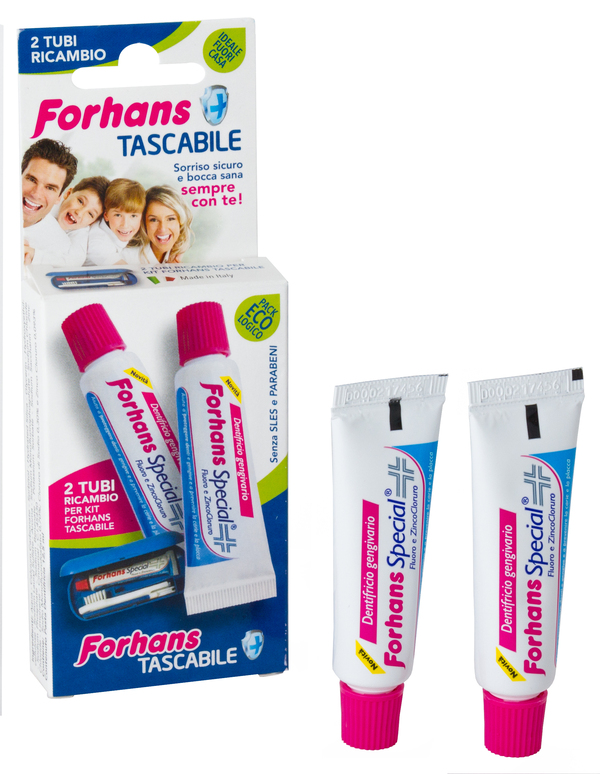 FORHANS SP DENTIF RIC 2TUBI - Farmacia Puddu Baire S.r.l.