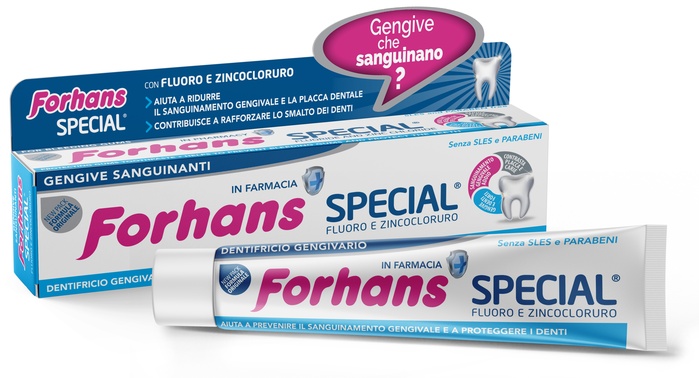FORHANS DENTIFRICIO SPECIAL 75 ML - Farmacia Puddu Baire S.r.l.