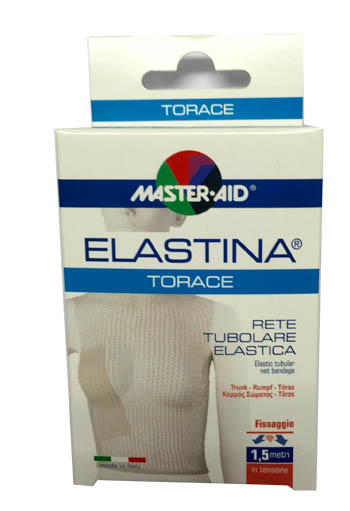 RETE TUBOLARE ELASTICA IPOALLERGENICA MASTER-AID ELASTINA TORACE 5 MT IN TENSIONE CALIBRO 8 CM - Farmacia Puddu Baire S.r.l.