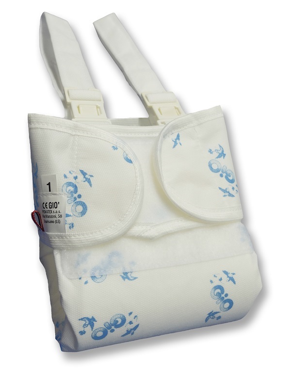 MUTANDINA CORRETTIVA GIO' PER DISPLASIA PER BAMBINI DALLA NASCITA FINO A 5/6KG MISURA 1 - Farmacia Puddu Baire S.r.l.