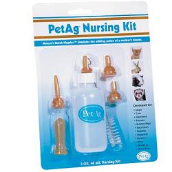 NURSING KIT BIBERON DA 60ML PER ANIMALI + TETTARELLE VARIE MISURE + SCOVOLINO PER PULIZIA - Farmacia Puddu Baire S.r.l.