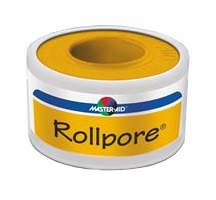 CEROTTO IN ROCCHETTO MASTER-AID ROLLPORE TESSUTO NON TESSUTO 5X5 - Farmacia Puddu Baire S.r.l.