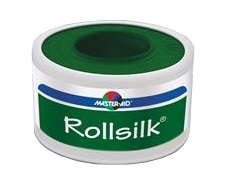 CEROTTO IN ROCCHETTO MASTER-AID ROLLSILK SETA 5X5 - Farmacia Puddu Baire S.r.l.