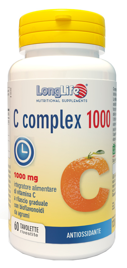 LONGLIFE C COMPLEX 1000 T/R 60 TAVOLETTE - Farmacia Puddu Baire S.r.l.