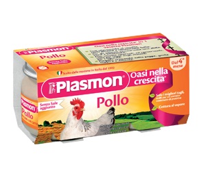 PLASMON OMOGENEIZZATO POLLO 80 G X 2 PEZZI - Farmacia Puddu Baire S.r.l.