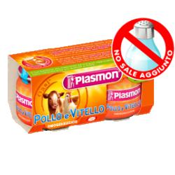 PLASMON OMOGENEIZZATO VITELLO POLLO 80 G X 2 PEZZI - Farmacia Puddu Baire S.r.l.