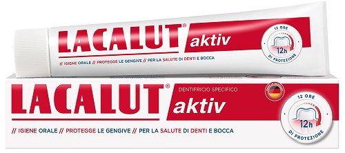 LACALUT AKTIV DENTIFRICIO 75 ML - Farmacia Puddu Baire S.r.l.