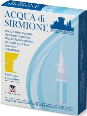 ACQUA SIRMIONE MINERALE NATURALE 6 FIALE 15 ML - Farmacia Puddu Baire S.r.l.