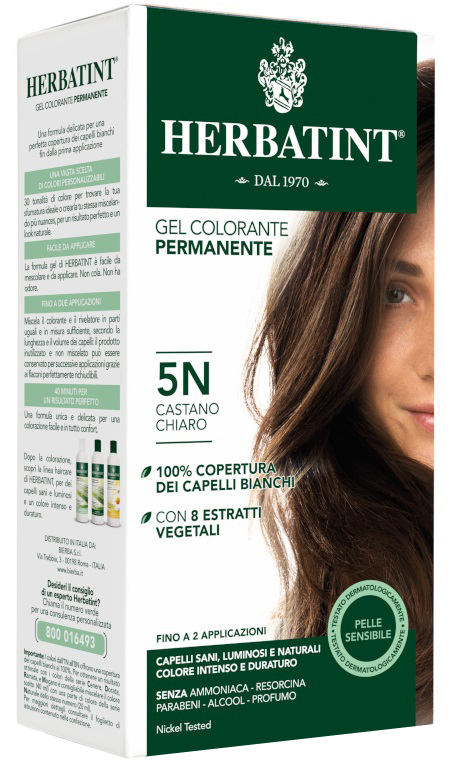 HERBATINT 5N CASTANO CHIARO 150 ML - Farmacia Puddu Baire S.r.l.
