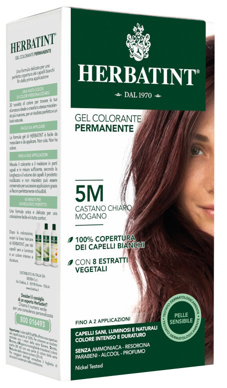 HERBATINT 5M CASTANO CHIARO MOGANO 150 ML - Farmacia Puddu Baire S.r.l.