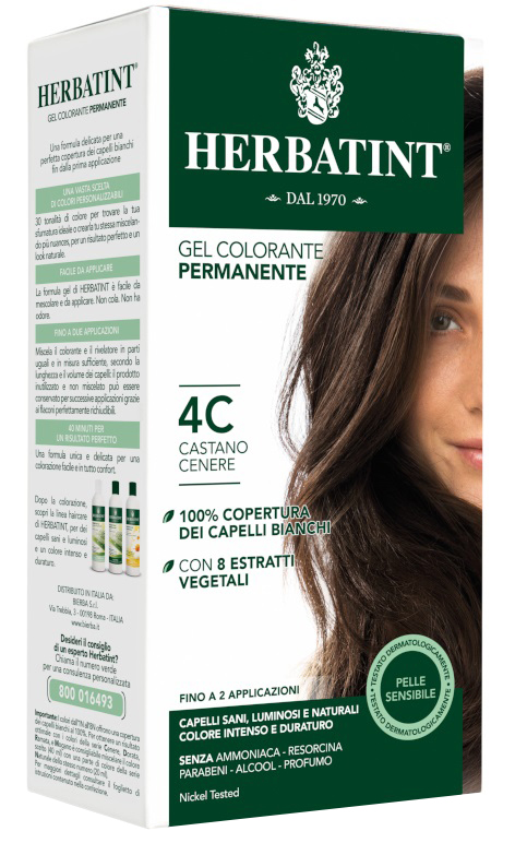 HERBATINT 4C CASTANO CENERE 150 ML - Farmacia Puddu Baire S.r.l.