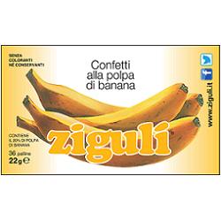 ZIGULI BANANA 36 PALLINE 22 G - Farmacia Puddu Baire S.r.l.
