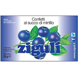 ZIGULI MIRTILLO 36 PALLINE 22 G - Farmacia Puddu Baire S.r.l.