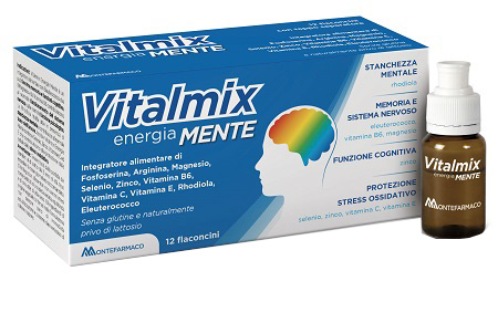 VITALMIX MENTE 12 FLACONCINI DA 12 ML - Farmacia Puddu Baire S.r.l.