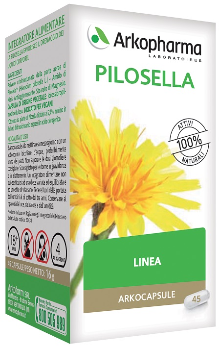 ARKO CAPSULE PILOSELLA 45 CAPSULE - Farmacia Puddu Baire S.r.l.