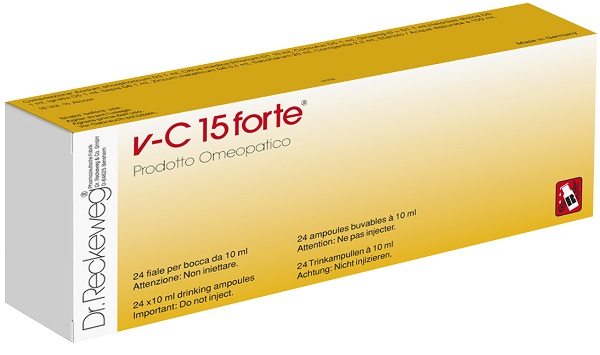 RECKEWEG VC15 FORTE 24 FIALE - Farmacia Puddu Baire S.r.l.