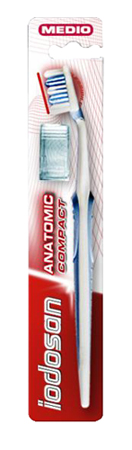 IODOSAN COMPACT SPAZZOLINO ANATOMICO - Farmacia Puddu Baire S.r.l.