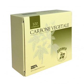 ZETAVIS CARBONE VEGETALE 40 COMPRESSE - Farmacia Puddu Baire S.r.l.