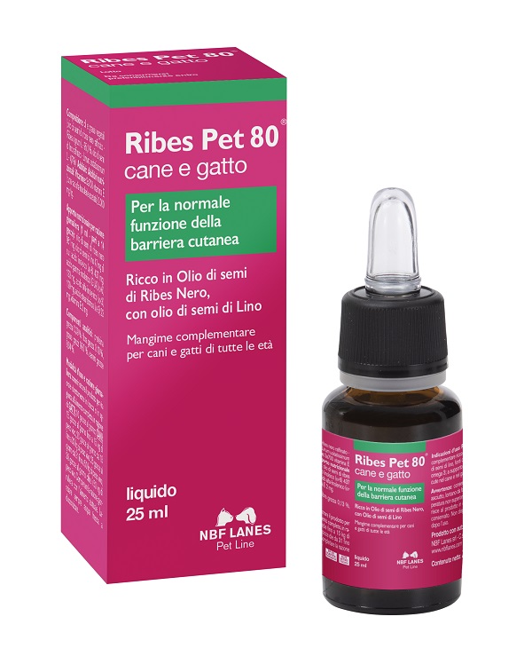 RIBES PET 80 GOCCE OLIO 25 ML CON CONTAGOCCE - Farmacia Puddu Baire S.r.l.