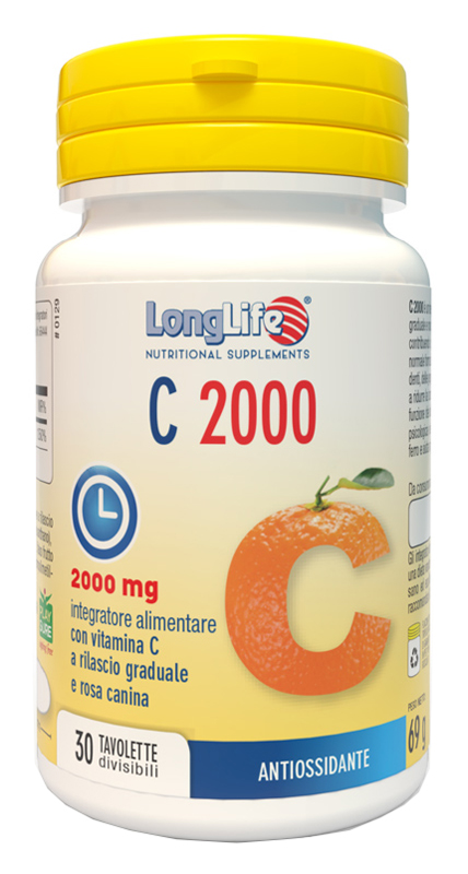 LONGLIFE C2000 T/R 30 TAVOLETTE - Farmacia Puddu Baire S.r.l.