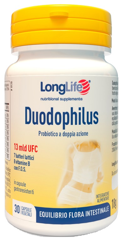 LONGLIFE DUO DOPHILUS 30 CAPSULE VEGETALI - Farmacia Puddu Baire S.r.l.