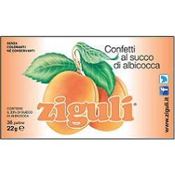 ZIGULI ALBICOCCA 36 PALLINE 22 G - Farmacia Puddu Baire S.r.l.